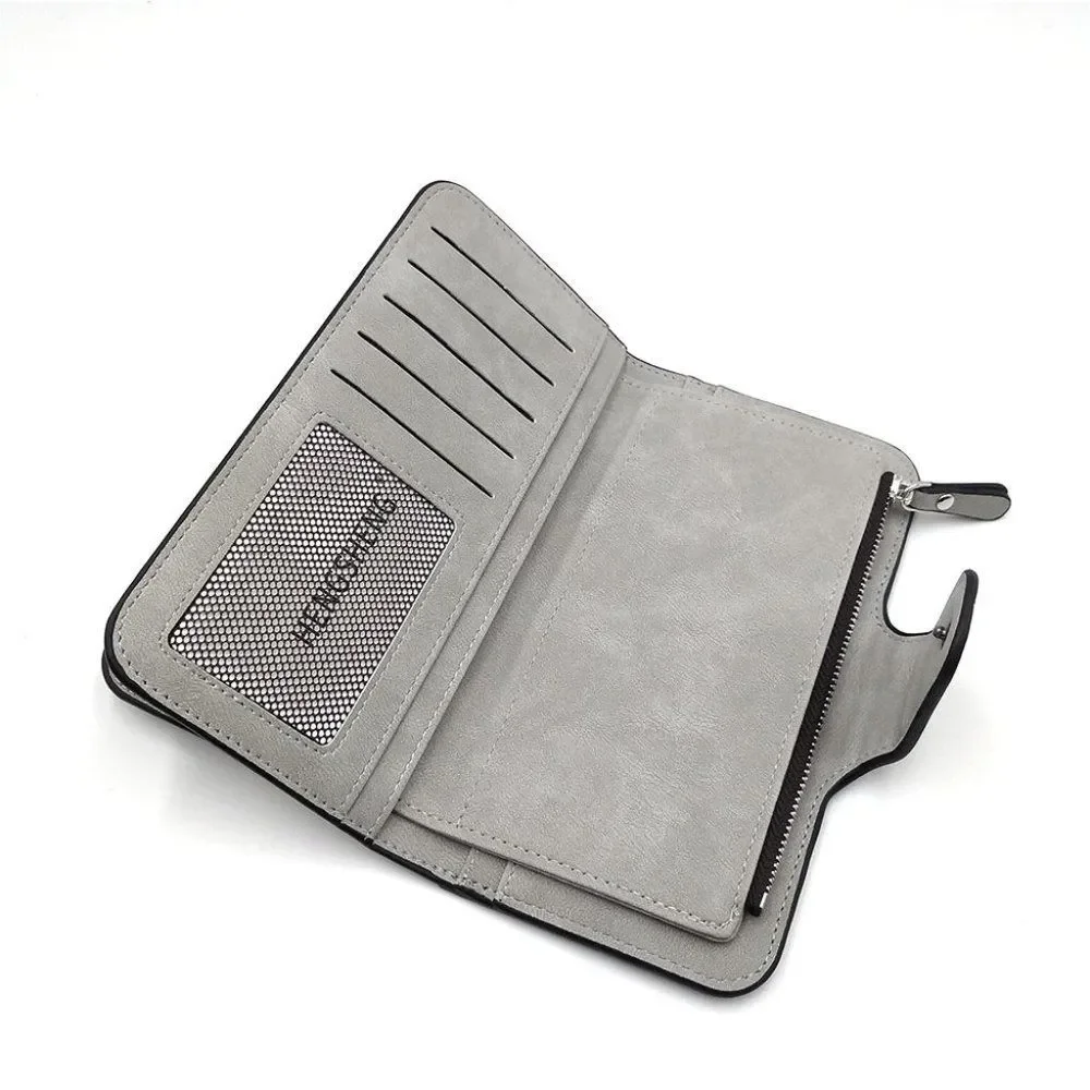 ✨✨BRAND NEW 4 Layers Long Large Trifold Womens Card Holder Wallet Abrazi… - Picture 3 of 6